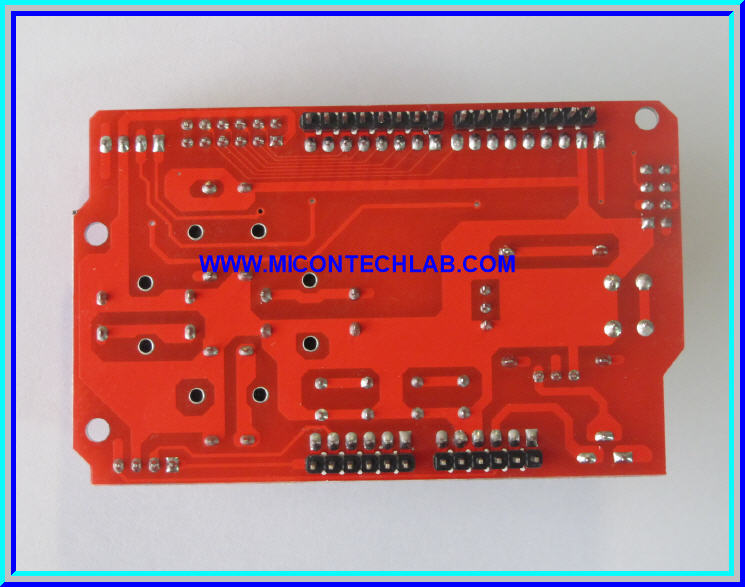 1x JoyStick Keypad Shield Module for Arduino nRF24L01 Nokia5110 LCD I2C (RED PCB)