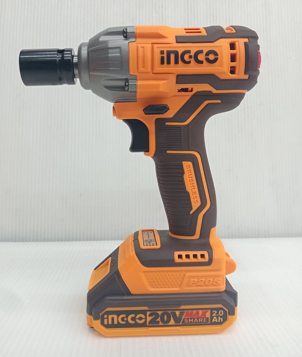 บล็อกกระแทก1/2 20V CIWLI2038 INGCO ครบชุด