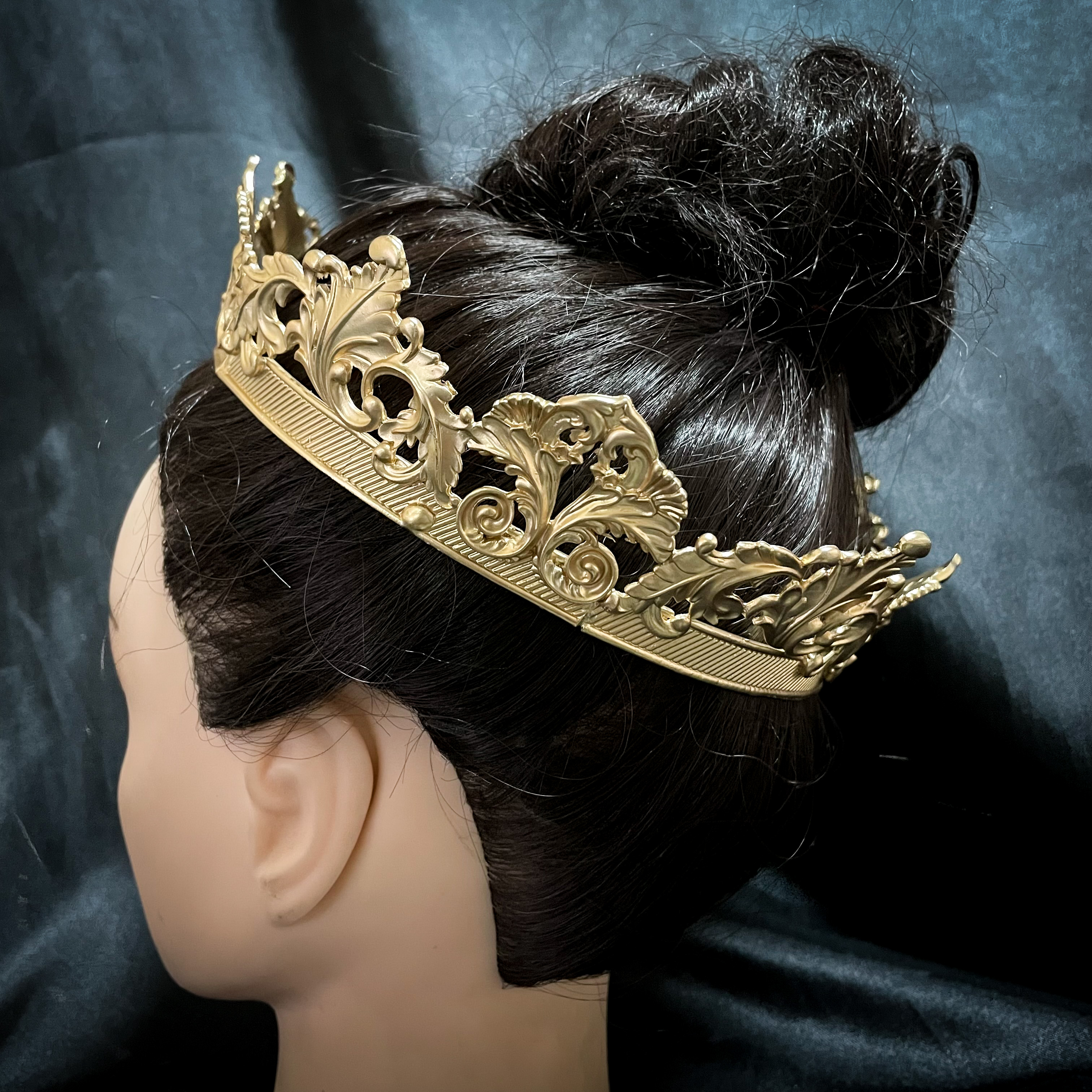 (พร้อมส่ง) มงกุฏผู้ชาย 077 มงกุฎสีทอง เจ้าชาย พระราชา การประกวด สินค้าพร้อมส่ง ไม่ต้องรอนาน งานพรีเมี่ยม ส่งด่วนจาก จ.อุบลราชธานี