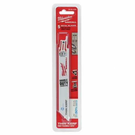 ใบเซเบอร์ 6" 48-00-4184 Milwaukee (5ใบ/แพค)