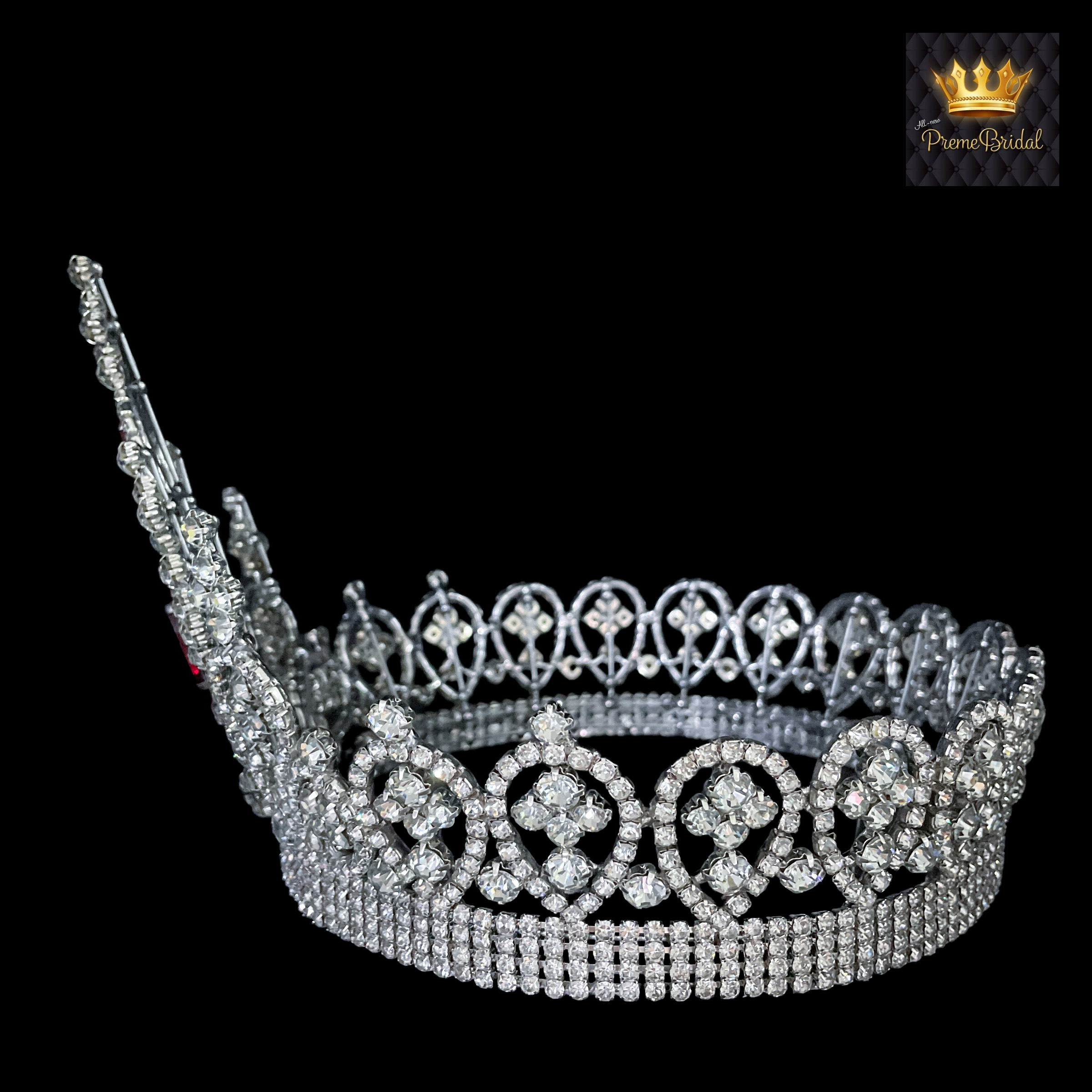 (พร้อมส่งจากไทย) มงกุฏ 107 สีแดง มงกุฎนางงาม มงกุฎเพชร มงกุฎประกวด สินค้าพร้อมส่ง ไม่ต้องรอนาน งานพรีเมี่ยม