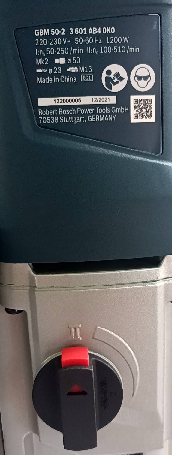 สว่านแม่เหล็ก GBM50-2 BOSCH