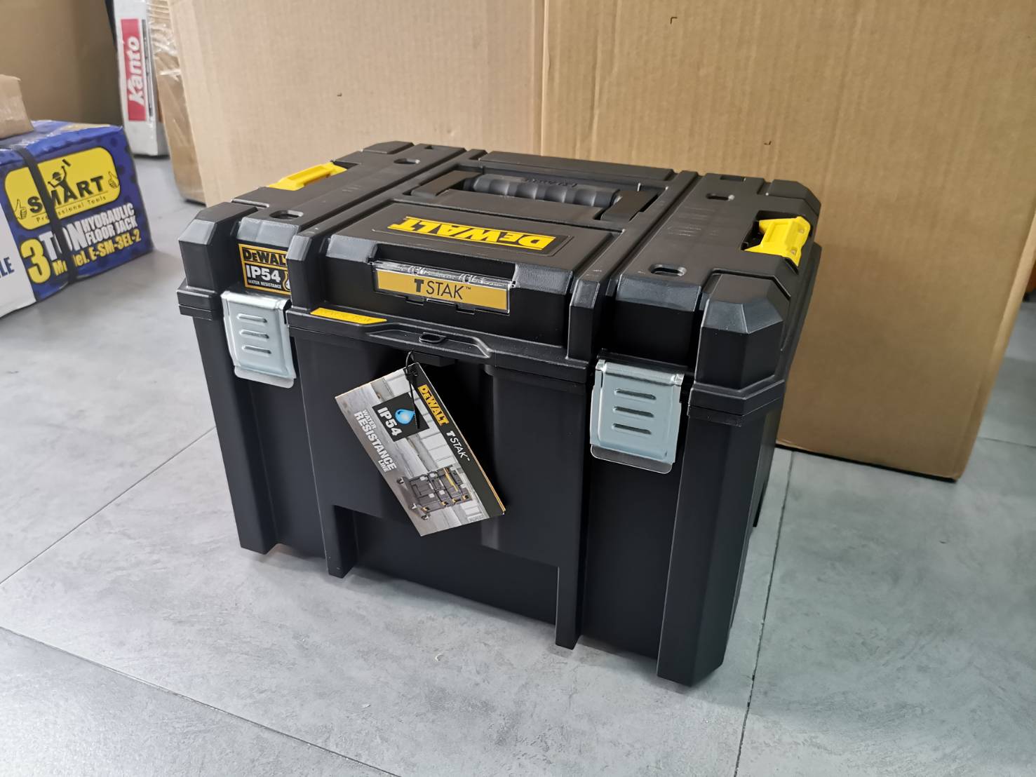 กล่องใส่เครื่องมือ+ถาด DWST83346-1 DEWALT T-STAK