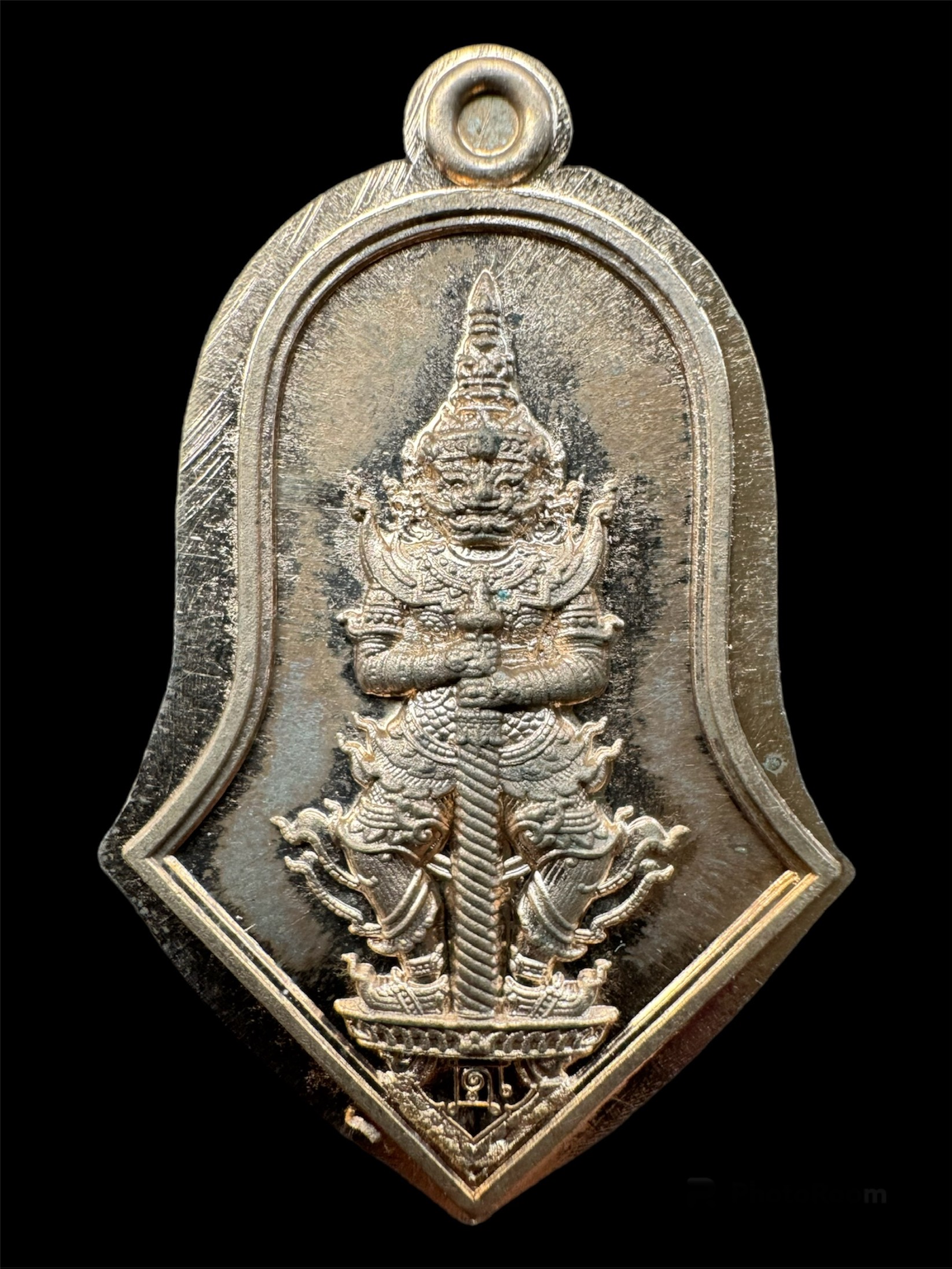 เหรียญท้าวเวสสุวรรณ หลวงปู่บุดดา ปัญญาธโร วัดป่าใต้พัฒนาราม จ.สระแก้ว ปี 65 พิเศษไม่ตัดปีก
