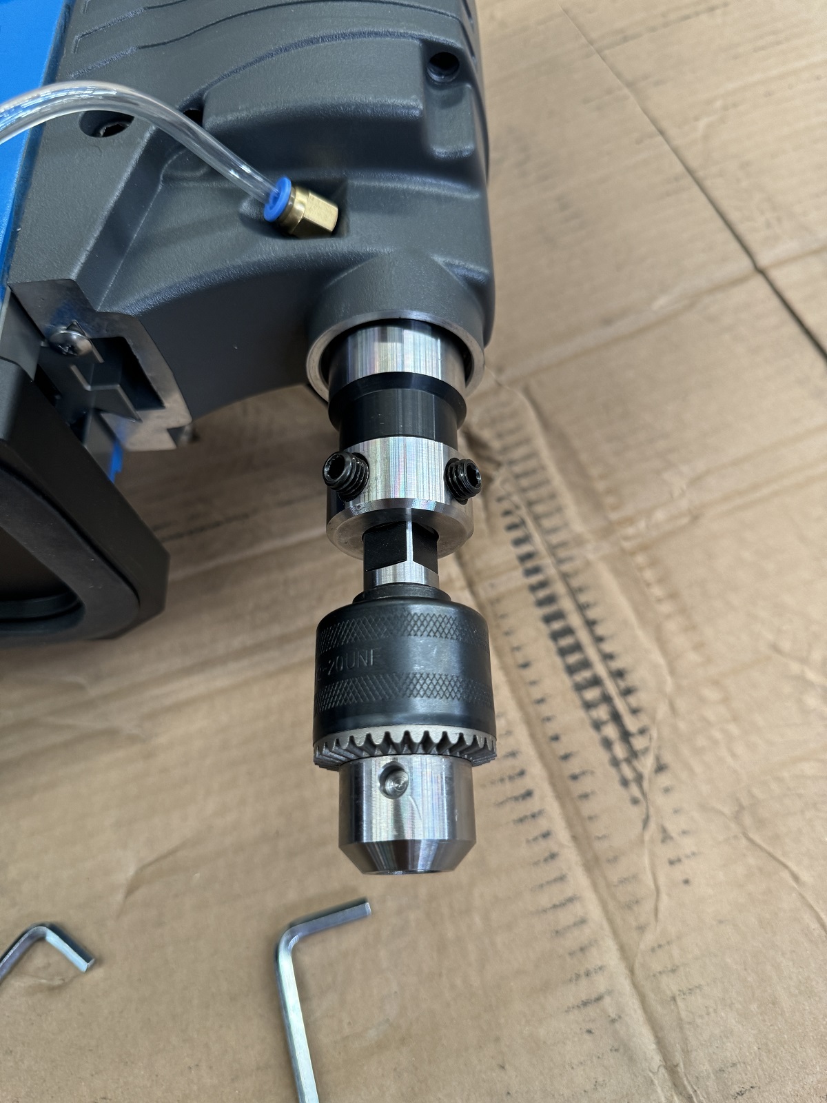 สว่านแท่น ฐานสูญญากาศ OK-50V OKURA