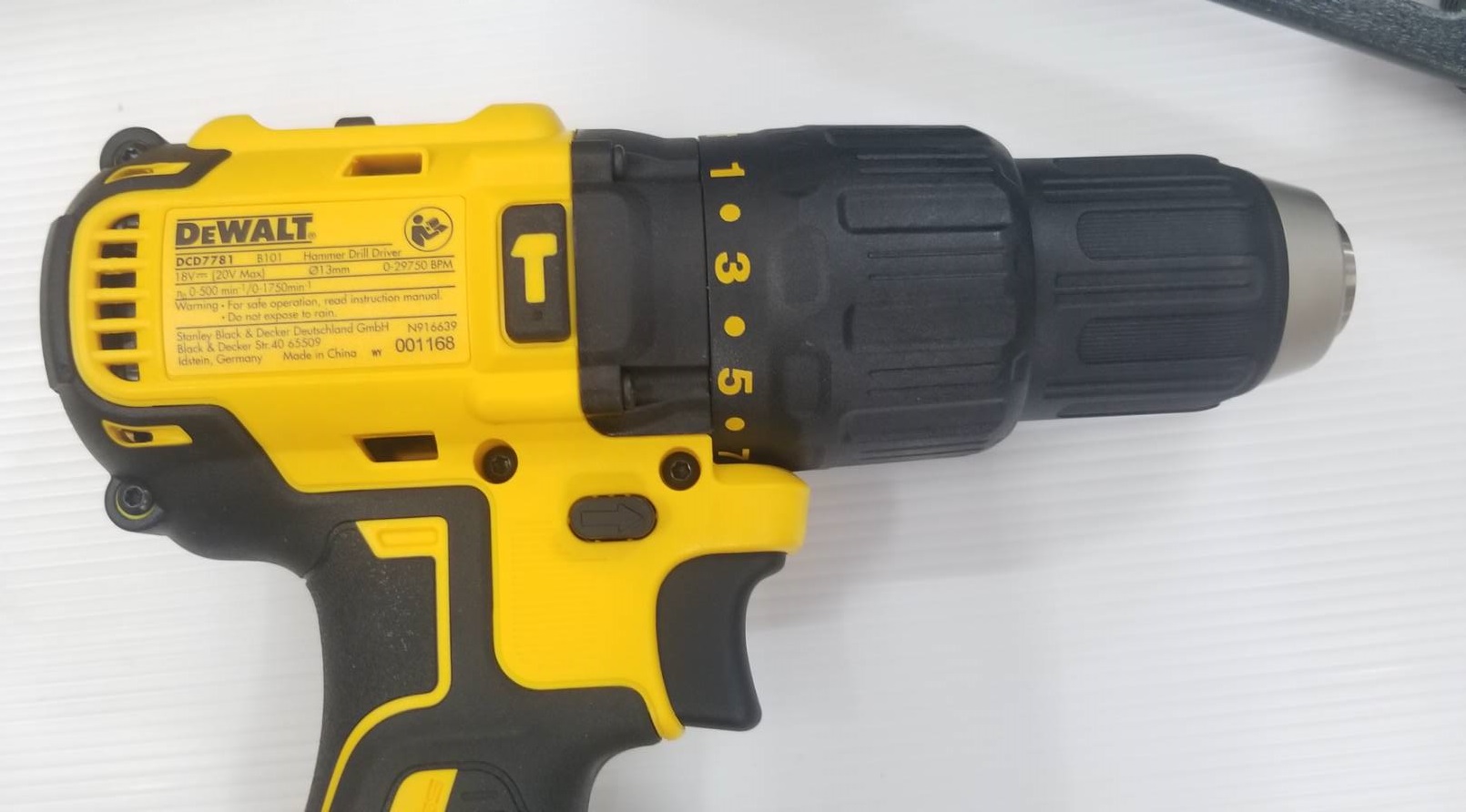 สว่านกระแทกไร้สาย20V DCD7781D2A DEWALT