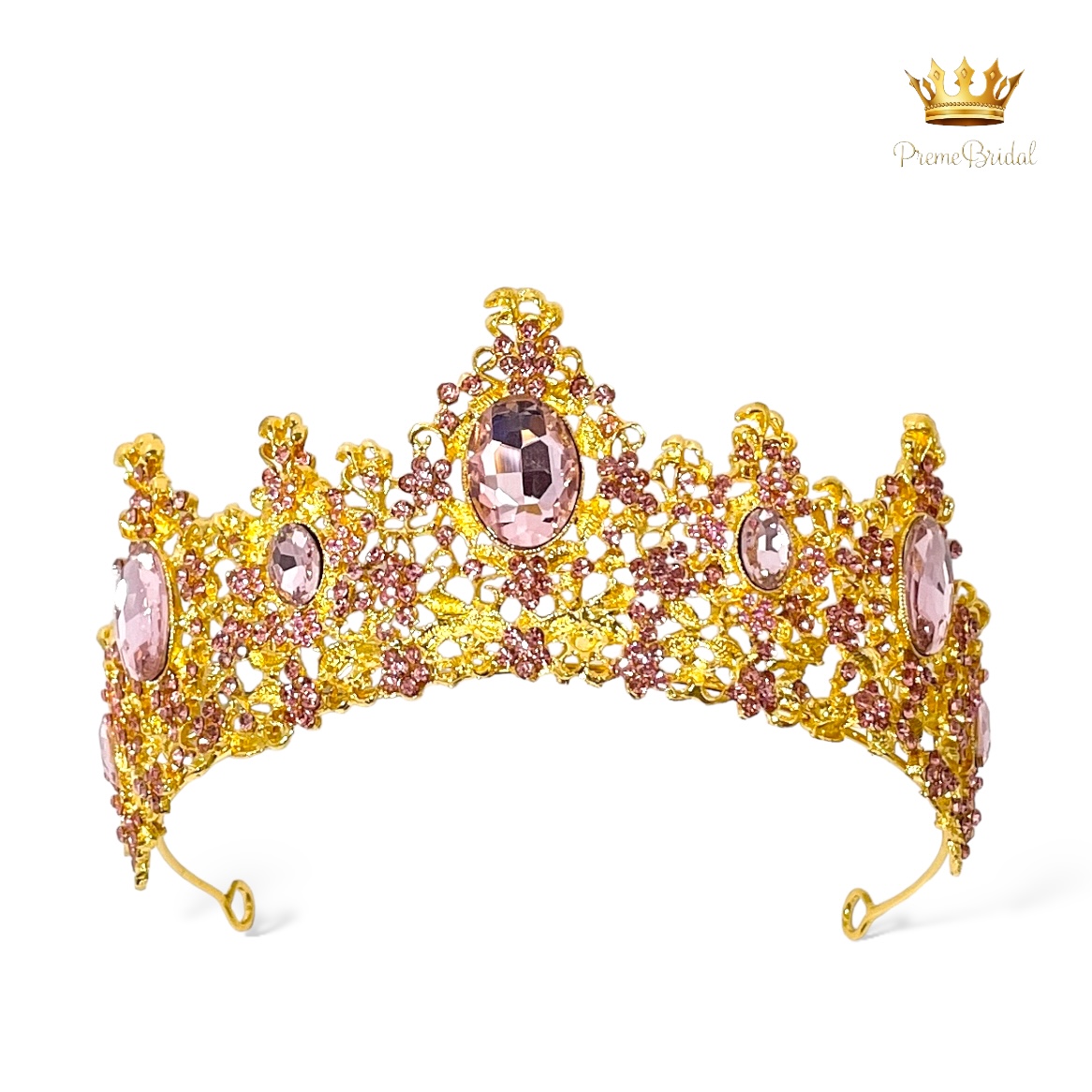 (พร้อมส่ง) เทียร่า 413 มงกุฎนางงาม ครึ่งหัว งานสวย ปราณีต QCเพชรทุกเม็ด สินค้าพร้อมส่งจากไทย