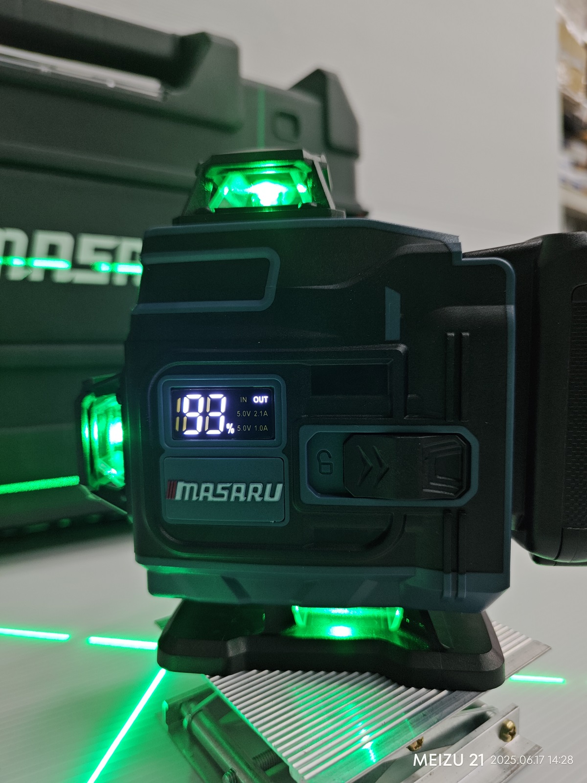 เลเซอร์วัดระดับ16เส้นแสงเขียว SMLG-315 MASARU