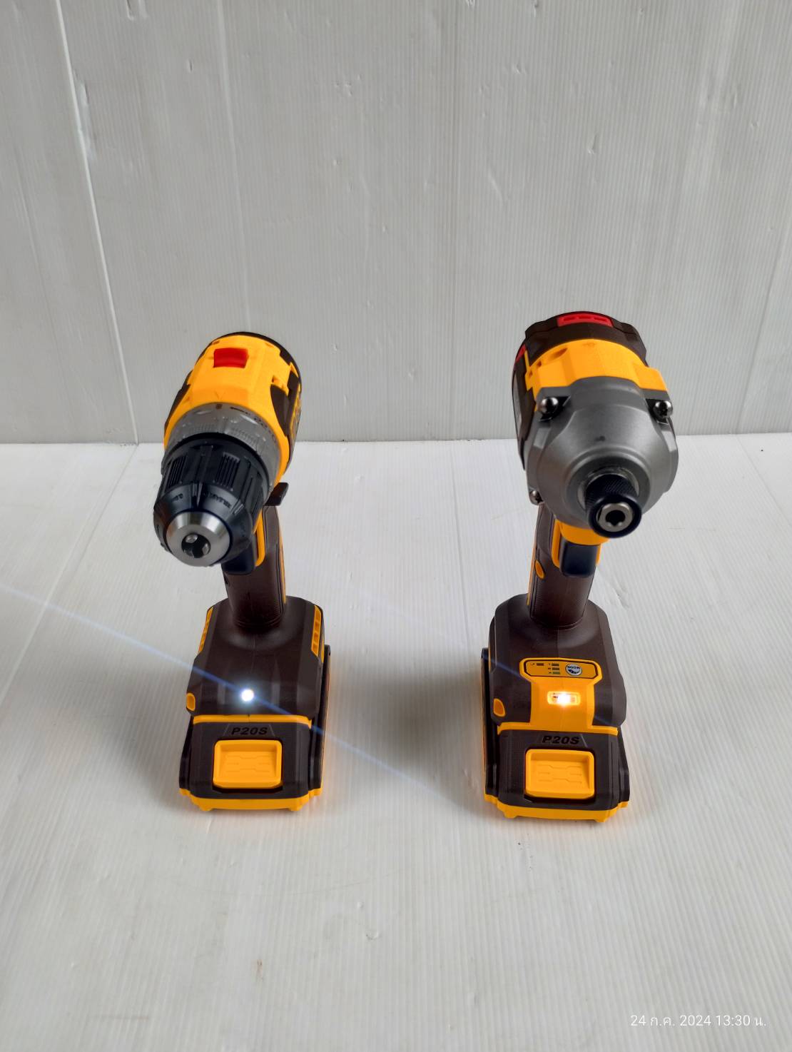 INGCO Combo Set สว่านไร้สาย+ไขควงกระแทก 285 N.m.CKLI20272