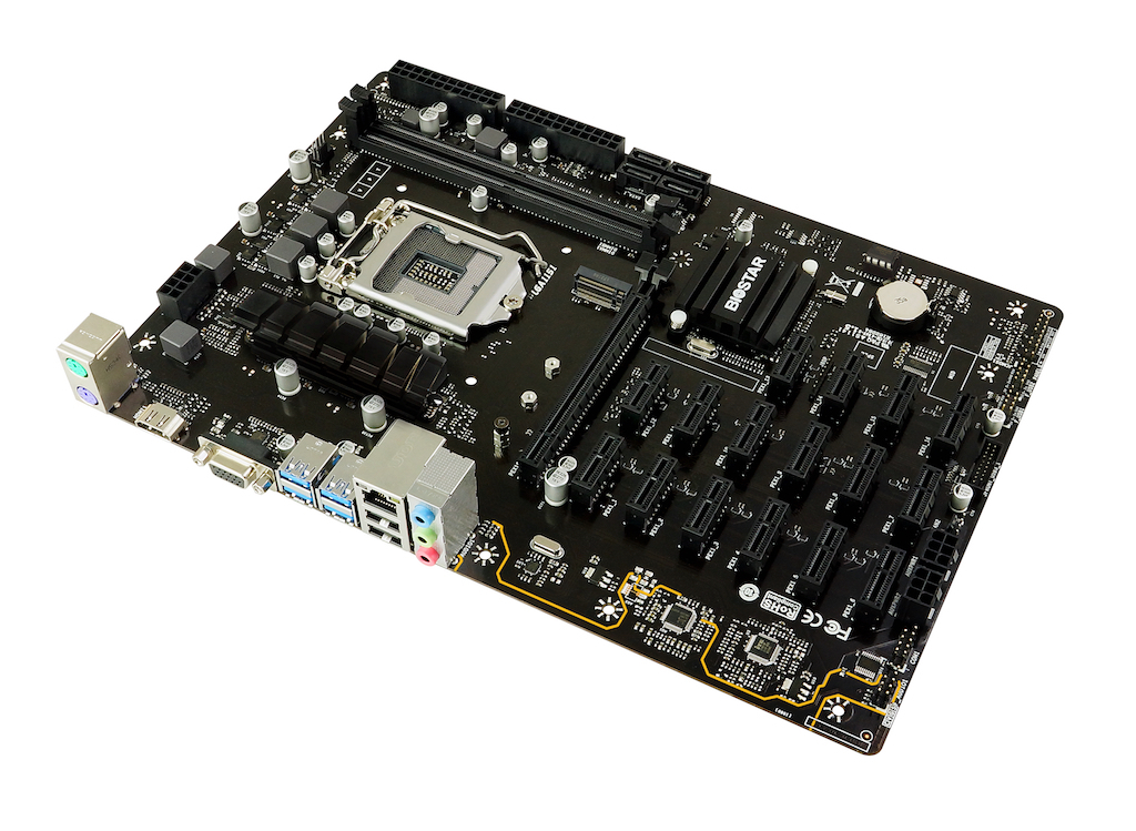 Biostar Mainboard Bitcoin BSR-IH37CAHS TB360-BTCExpert