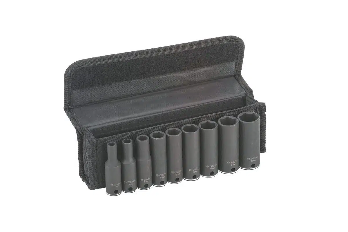 BOSCH รุ่น 2608551099 ชุดลูกบล็อก 9 ชิ้น 3/8 นิ้ว (7-19mm.)