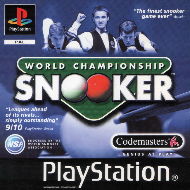 WORLD CHAMPIONSHIP SNOOKER [EU : 1 Disc]
