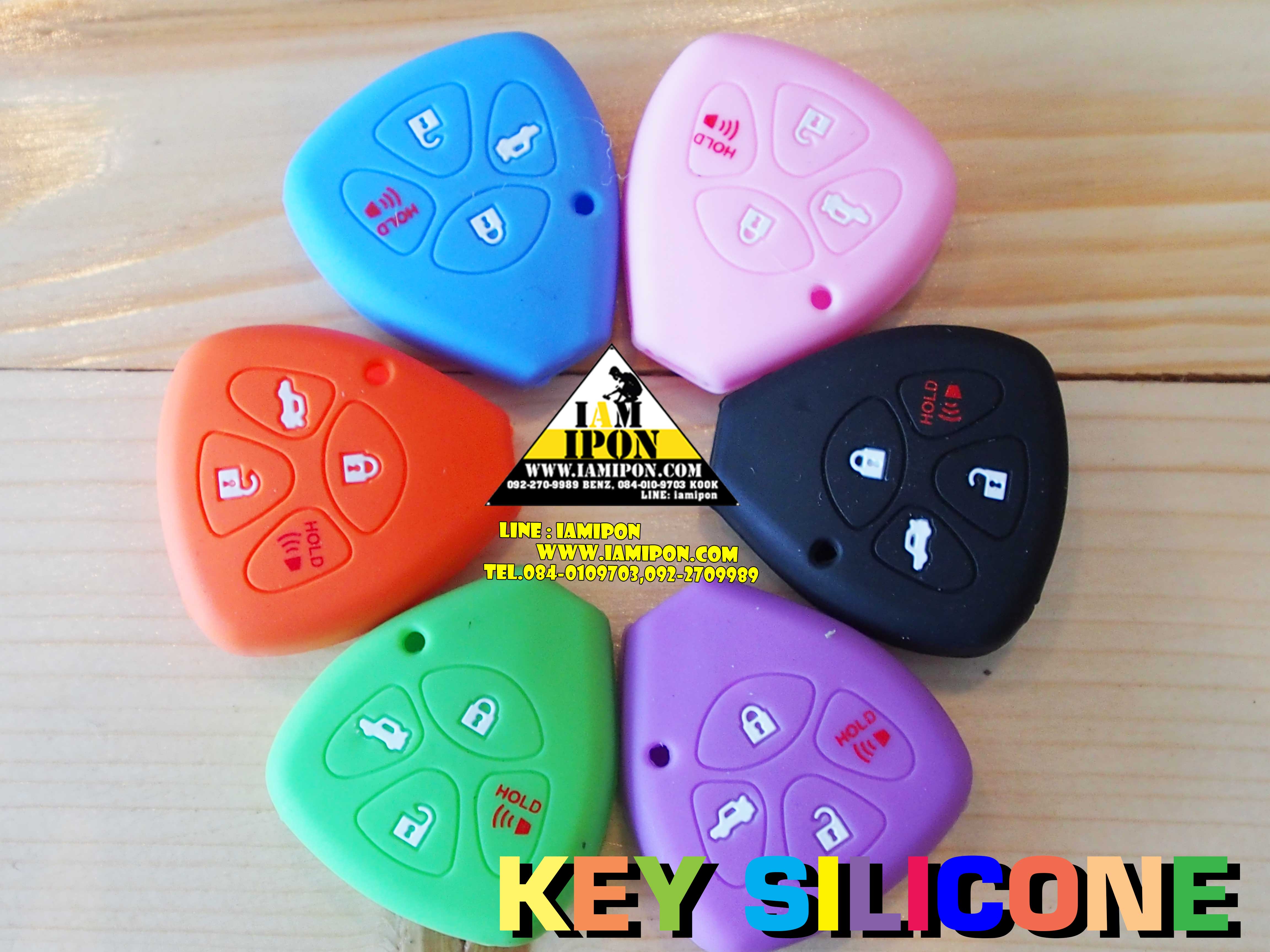 KEY SILICONE ซิลิโคนกุญแจ HONDA TOYOTA