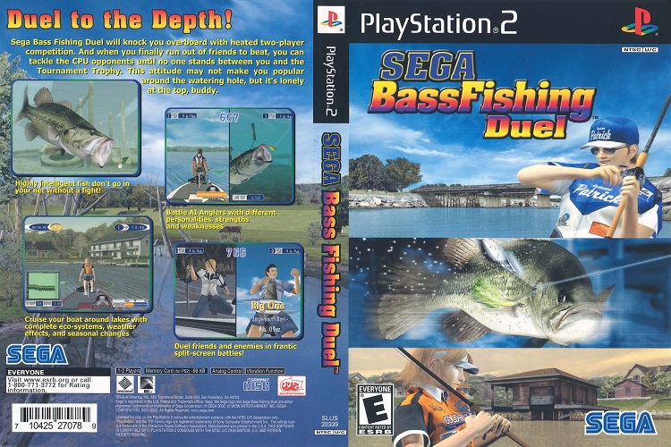SEGA BASS FISHING DUEL [US : CD 1 Disc]