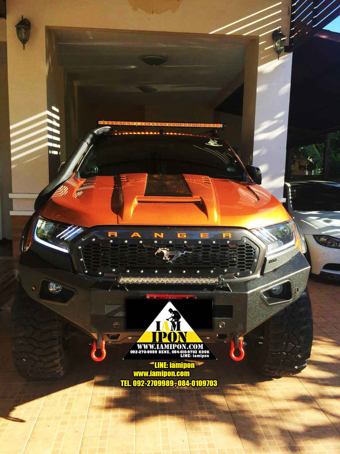 FRONT GRIIL FORD RANGER MC MUSTANG กระจังหน้ามัสแตงฟอร์ดเรนเจอร์ MC