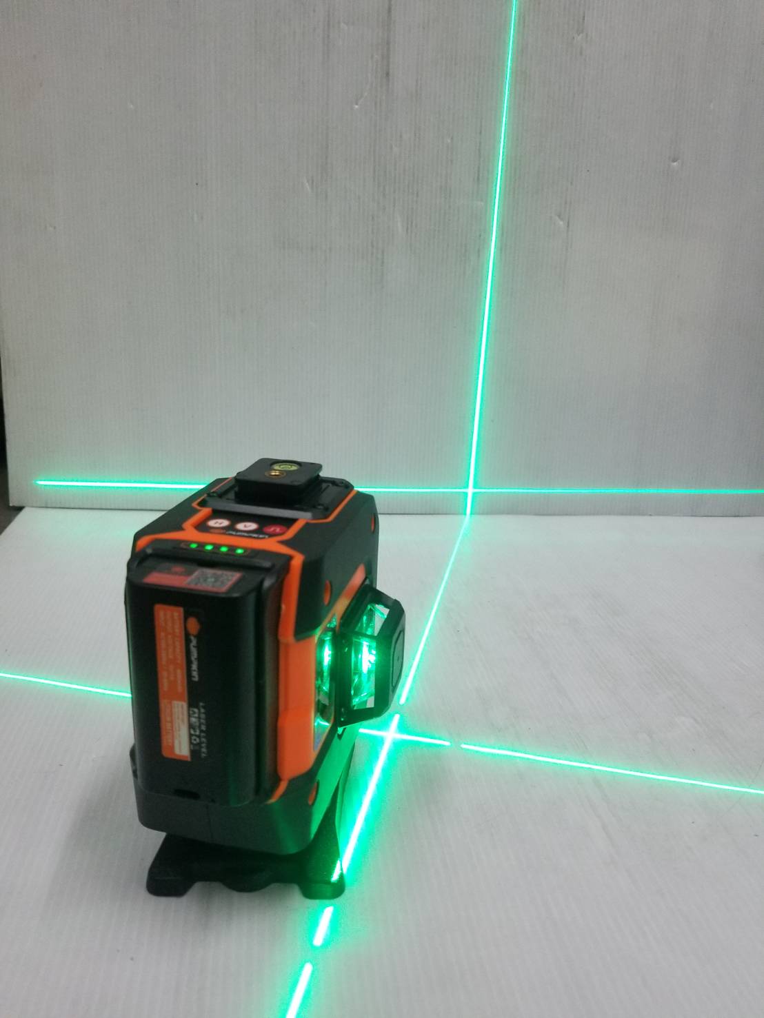 เลเซอร์12เส้น แสงเขียว PTT-3D12LSG PUMPKIN #28368