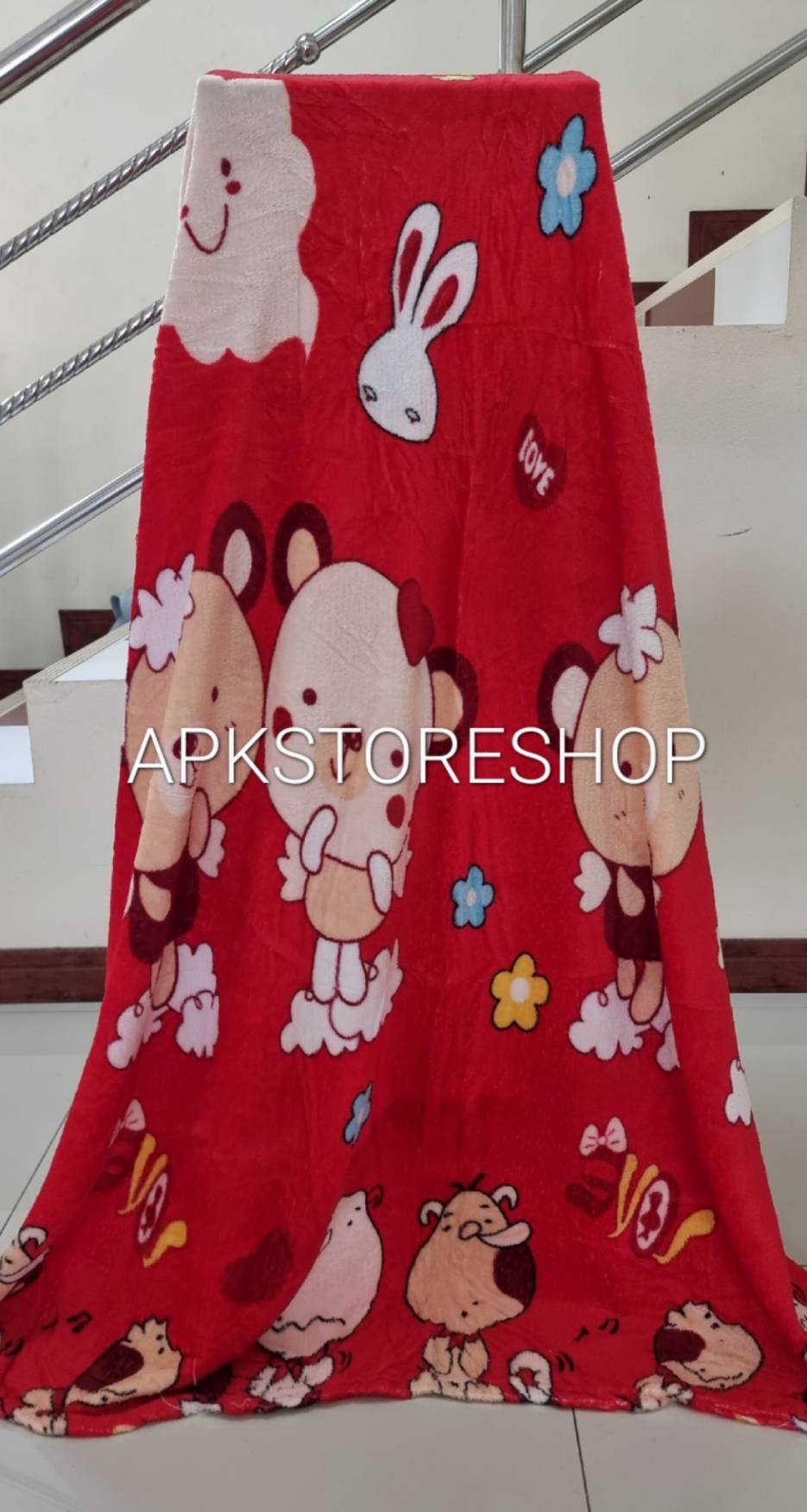 ขายส่ง ผ้าห่มนาโน แบบบาง #APK57-ลายการ์ตูน ส่ง 57 บาท