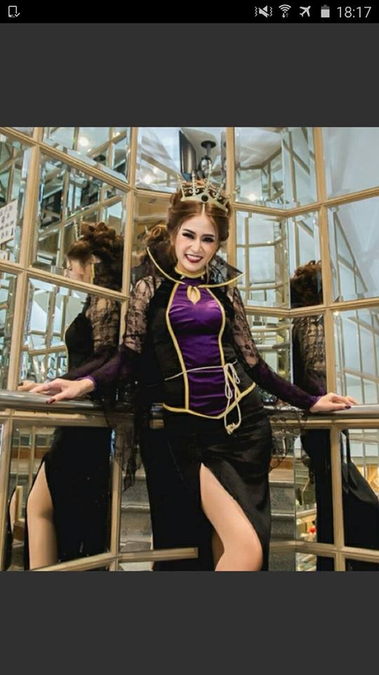 ชุดแม่มดสโนไวท์ Evil Queen Costume
