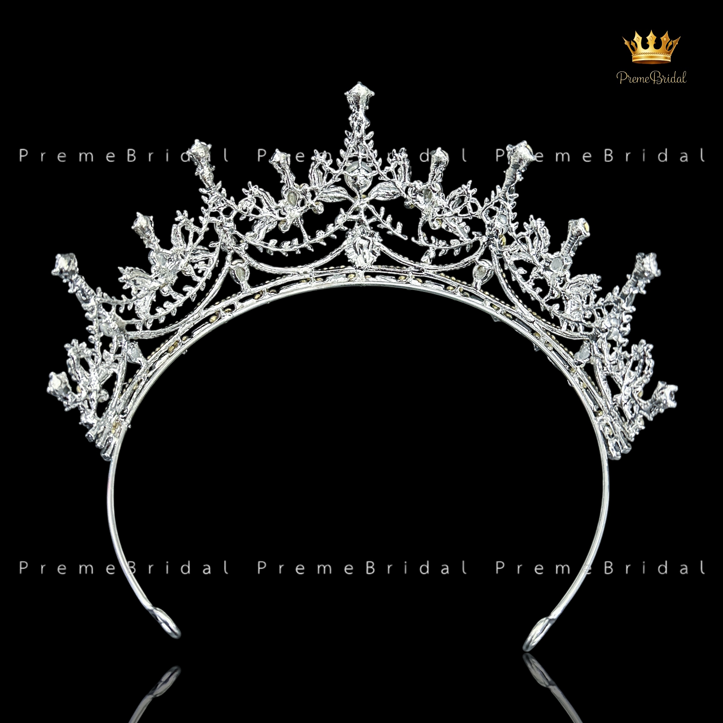 (พร้อมส่ง) เทียร่า 450 มงกุฎครึ่งหัว สวย ปราณีต QCเพชรทุกเม็ด สินค้าพร้อมส่งจากไทย รีวิวดีมาก