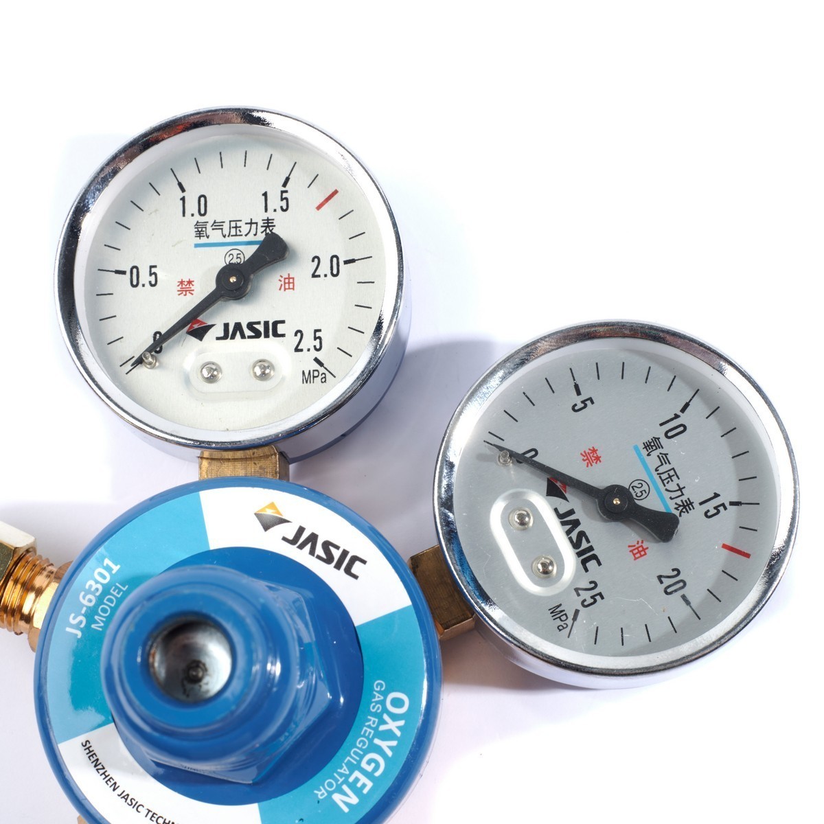 JASIC เกจ์วัดแรงดัน ออกซิเจน CO2 J072-10086567