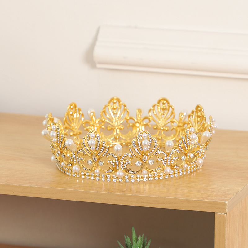 (พร้อมส่ง) มงกุฏ 070 มงกุฎนางงาม มงกุฎเจ้าหญิง งานสวย ปราณีต สินค้าพร้อมส่งจากไทย