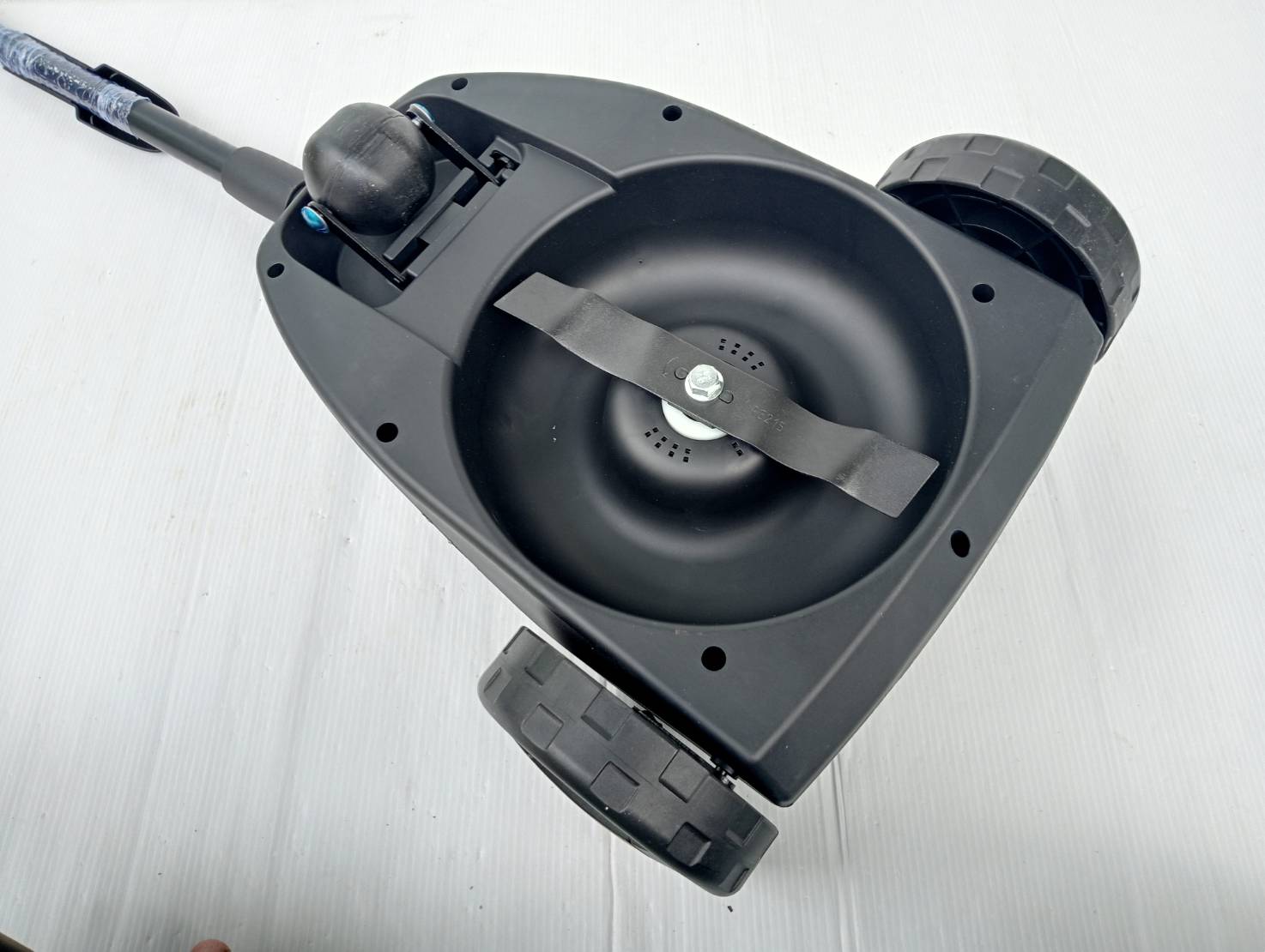 MASARU รถเข็นตัดหญ้า 2 ล้อ รุ่น SCMH-510 รถตัดหญ้า 20V เครื่องตัดหญ้า 6000 R/MIN ปรับความสูงได้