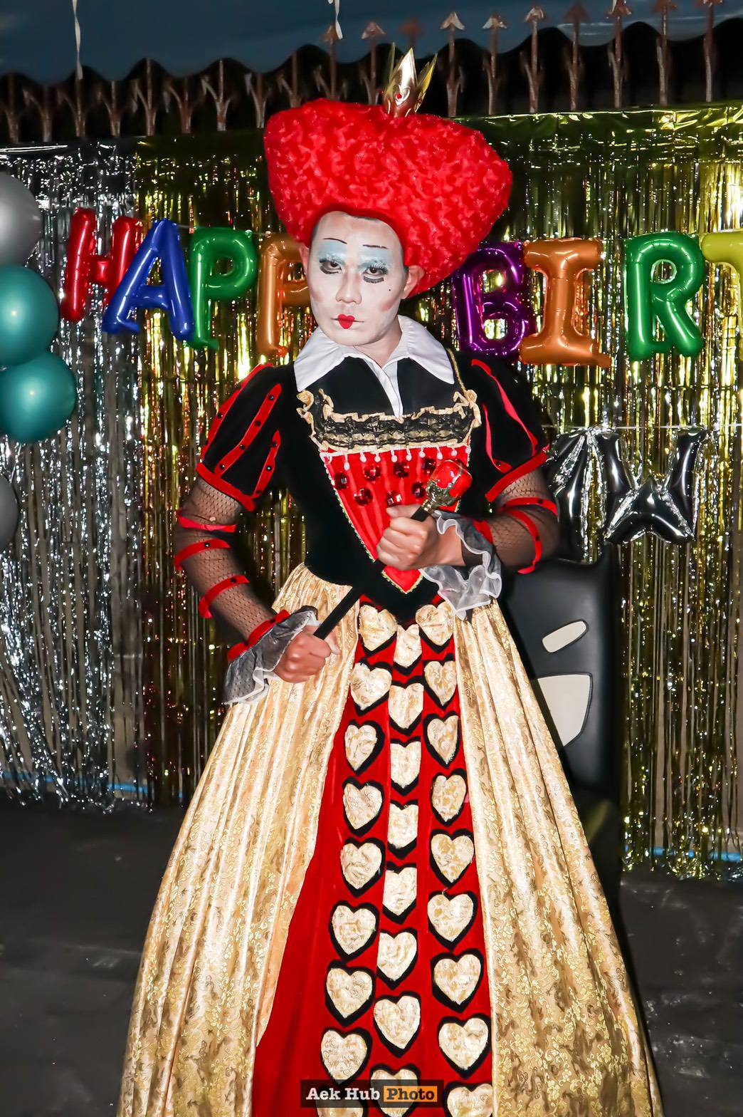 ชุดราชินีโพแดง / ชุดราชินีอิเรซเบธ / ชุด Red Queen @ อลิส อิน วันเดอร์แลนด์ / ชุดราชินีแดง / ชุดราชินีไพ่