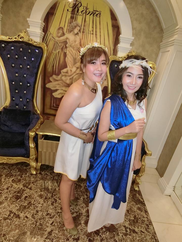 ชุดโรมัน / ชุดกรีกหญิง / ชุดเทพเจ้า / ชุดเทพีไกอา เทพีแห่งโลก