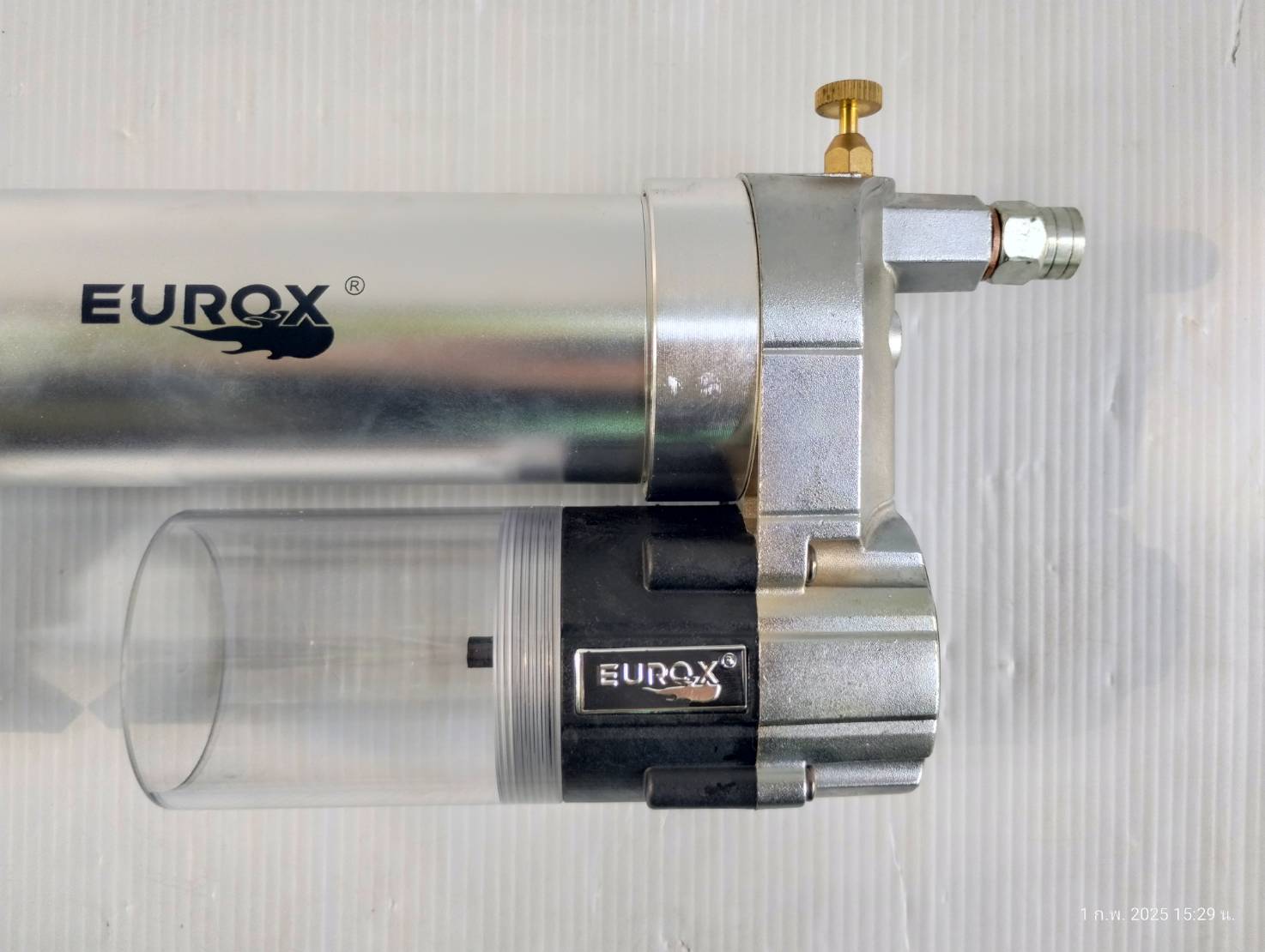 EUROX กระบอกอัดจารบี 18นิ้ว 400CC ต่อสว่าน GG01 (ไม่รวมสว่าน)