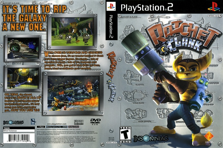 RATCHET & CLANK [US : DVD5 1 Disc]