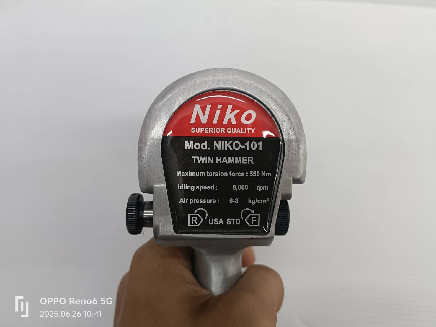 ชุดบล็อกลม1/2" NIKO-101
