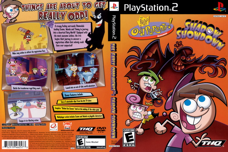 THE FAIRLY ODD PARENTS! SHADOW SHOWDOWN [US : DVD5 1 Disc]