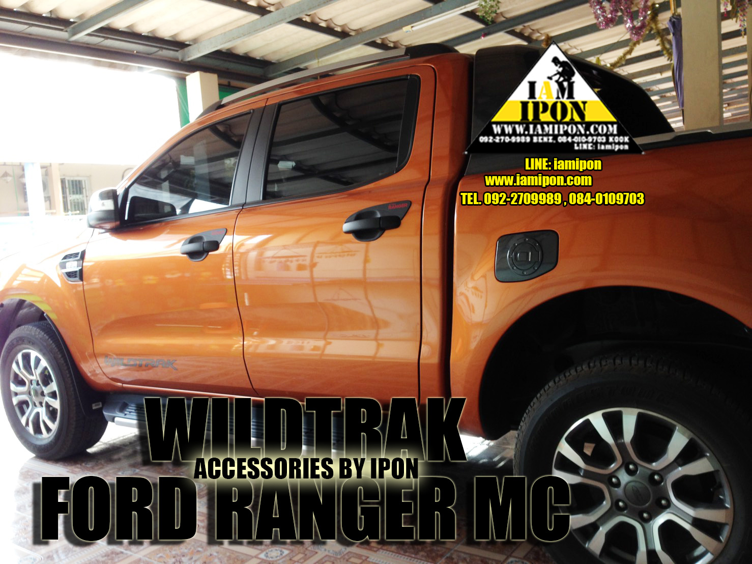 FUEL DOOR WILDTRAK FORD RANGER T6-MC ครอบฝาถังน้ำมันฟอร์ดเรนเจอร์วายแทรก T6-MC