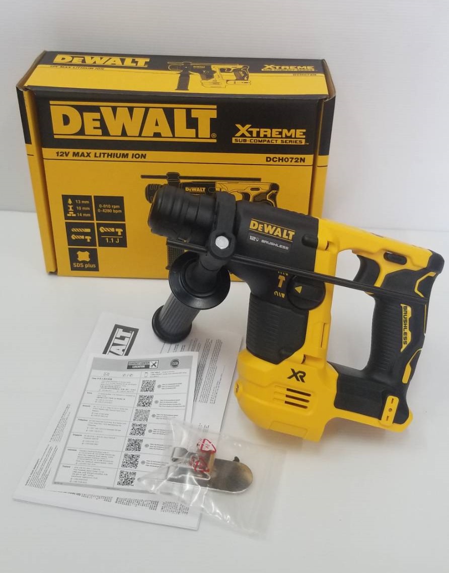สว่านโรตารี่ไร้สาย12V DCH072N-KR DEWALT