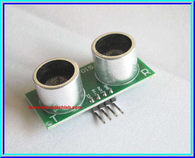 1x US-015 เซ็นเซอร์วัดระยะทางแบบอัลตร้าโซนิค Ultrasonic sensor