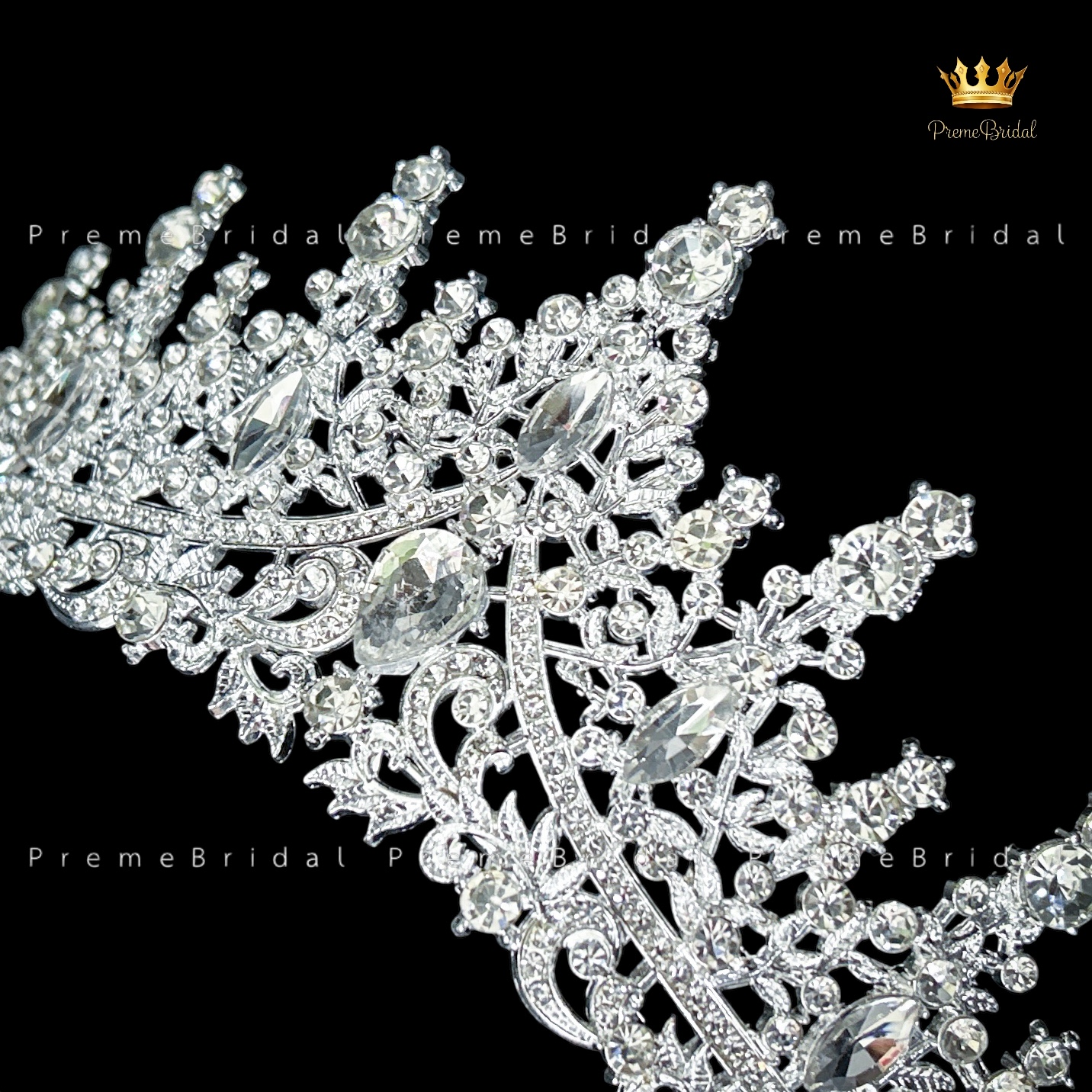 (พร้อมส่ง) เทียร่า 273 สีเงิน มงกุฎนางงาม มงกุฎเจ้าหญิง งานสวย ปราณีต QCเพชรทุกเม็ด สินค้าพร้อมส่งจากไทย