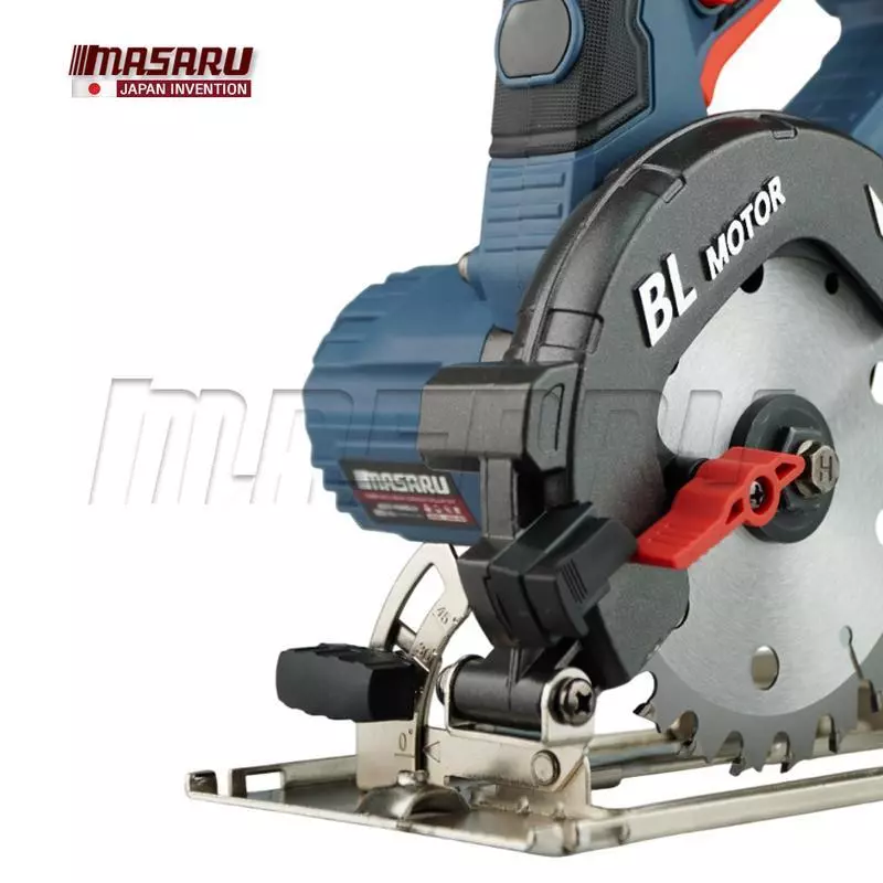 เลื่อยวงเดือนไร้สาย5.5" SCSC-400 MASARU มอเตอร์บัสเลส
