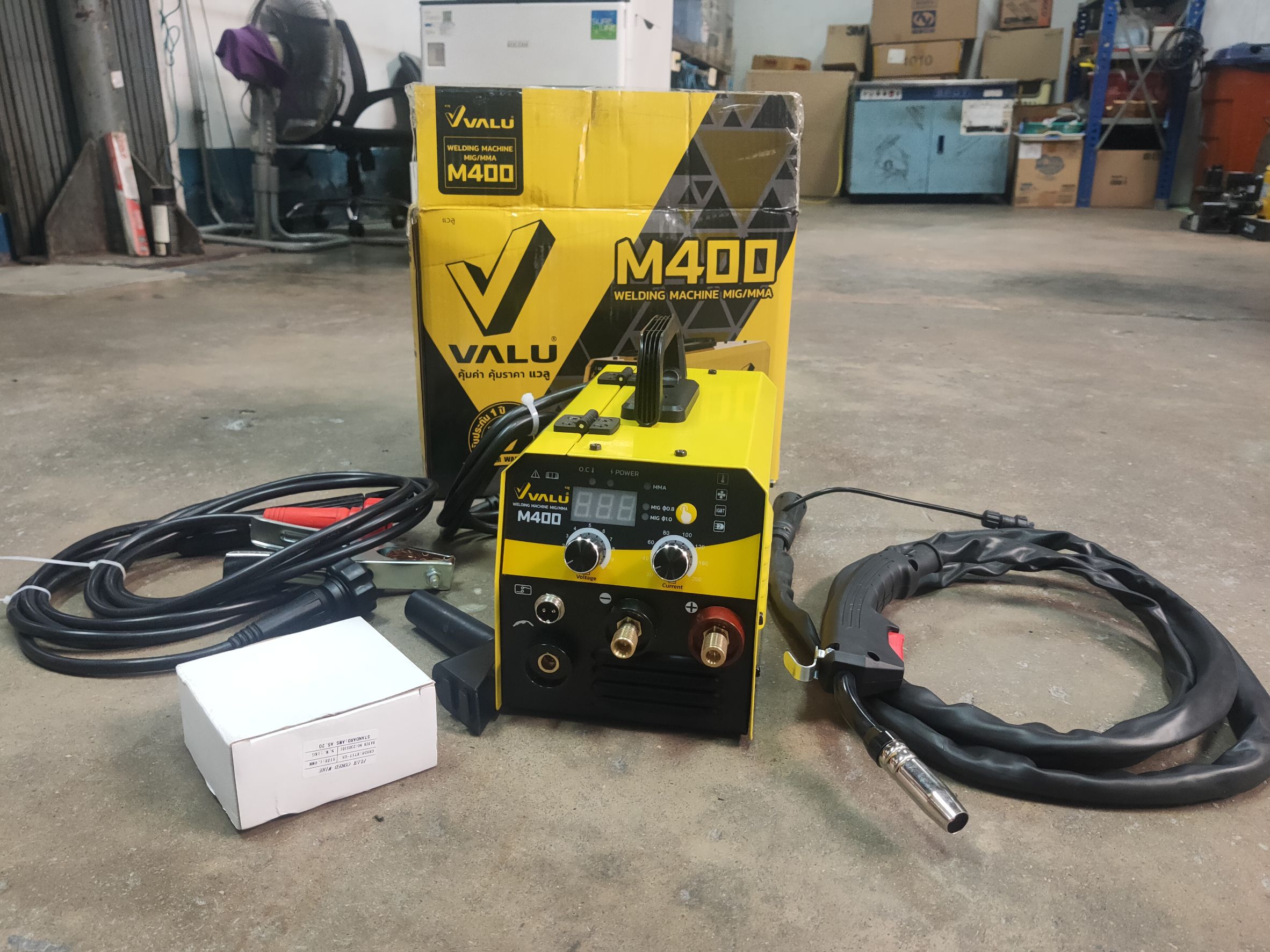 ตู้เชื่อม2ระบบMIG/MMA M400 VALU