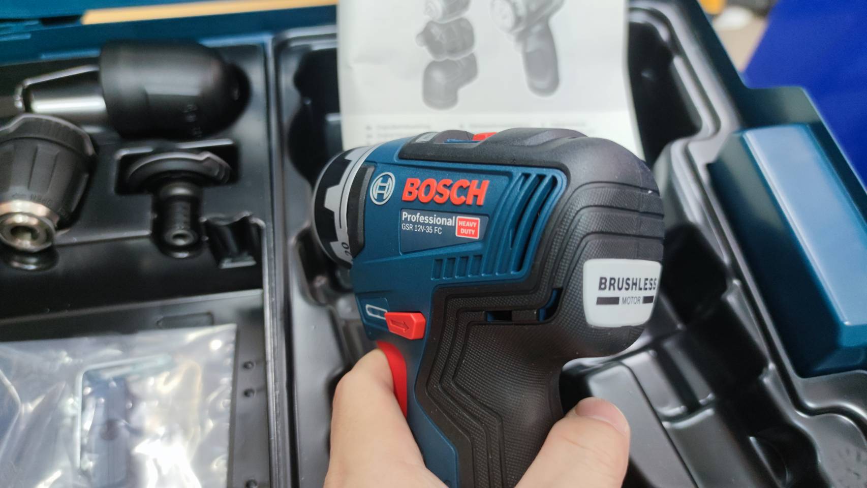 สว่านไร้สาย GSR12V-35FC BOSCH SOLO