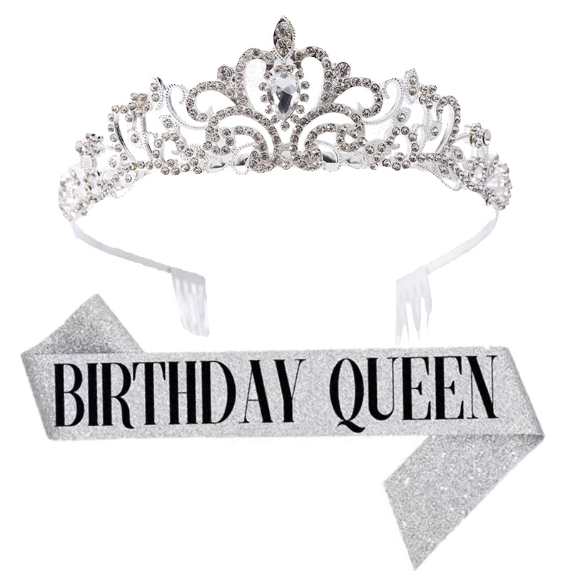มงกุฎพร้อมสายสะพายวันเกิด HBD