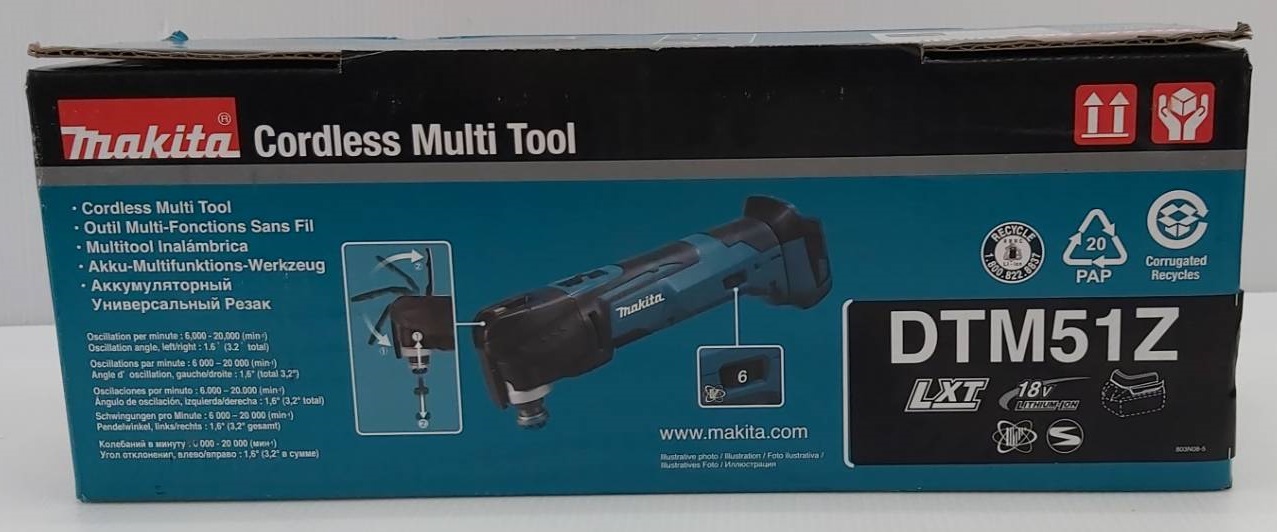 มัลติทูลไร้สาย18V DTM51Z MAKITA