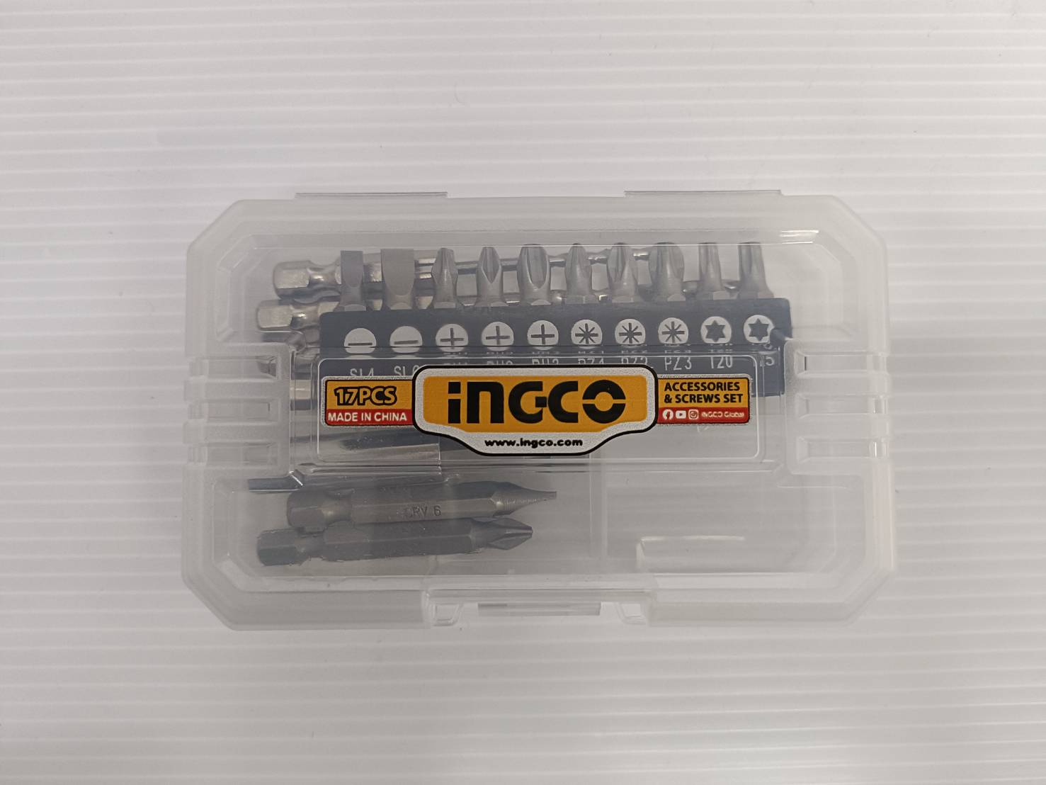 INGCO ชุดไขควงไร้สาย 8V รุ่น CSDLI08025