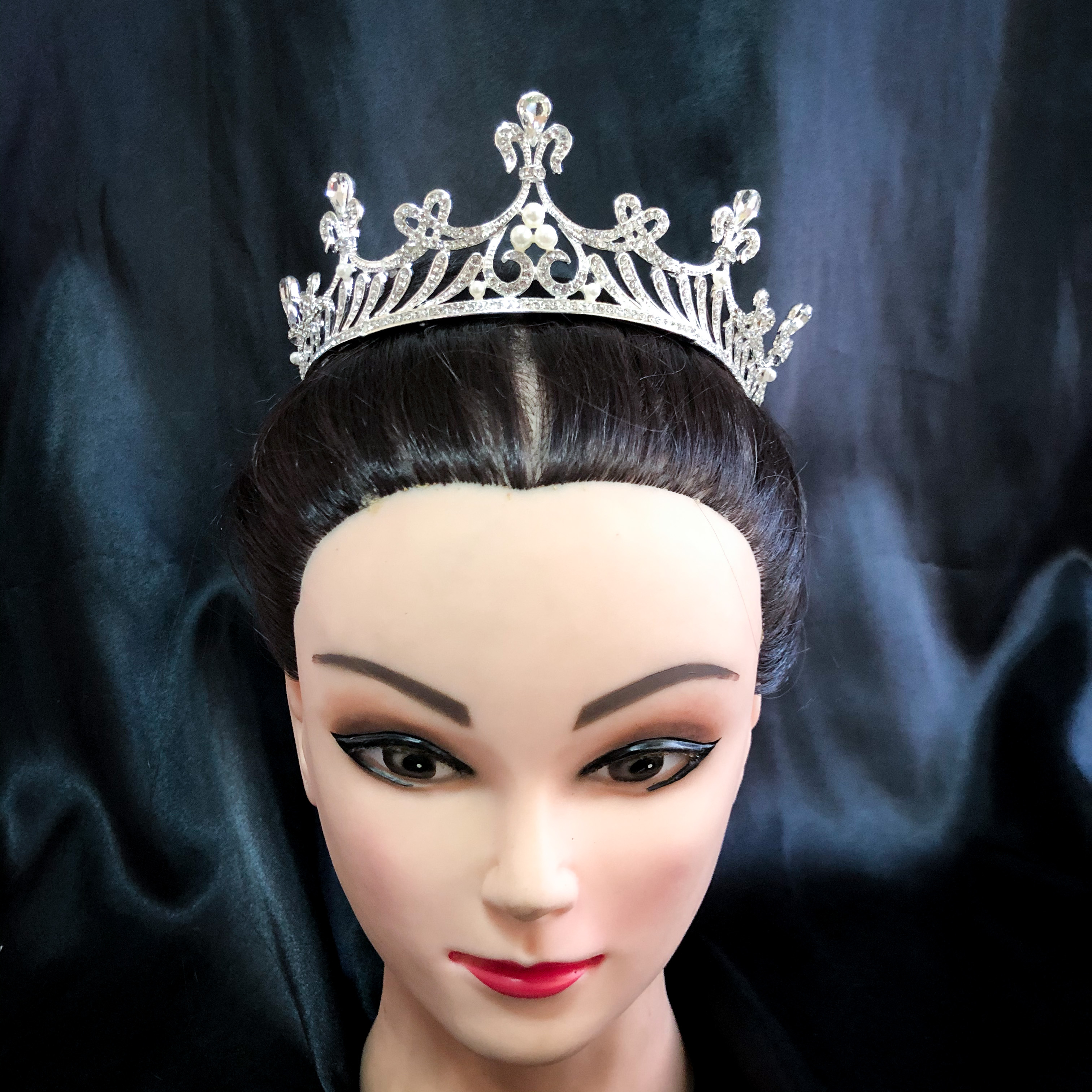 (พร้อมส่ง) เทียร่า 292 มงกุฎนางงาม มงกุฎเจ้าหญิง งานสวย ปราณีต QCเพชรทุกเม็ด สินค้าพร้อมส่งจากไทย