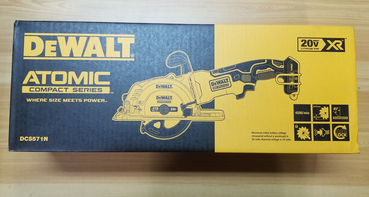 เลื่อยวงเดือน4" 20V DCS571N DEWALT