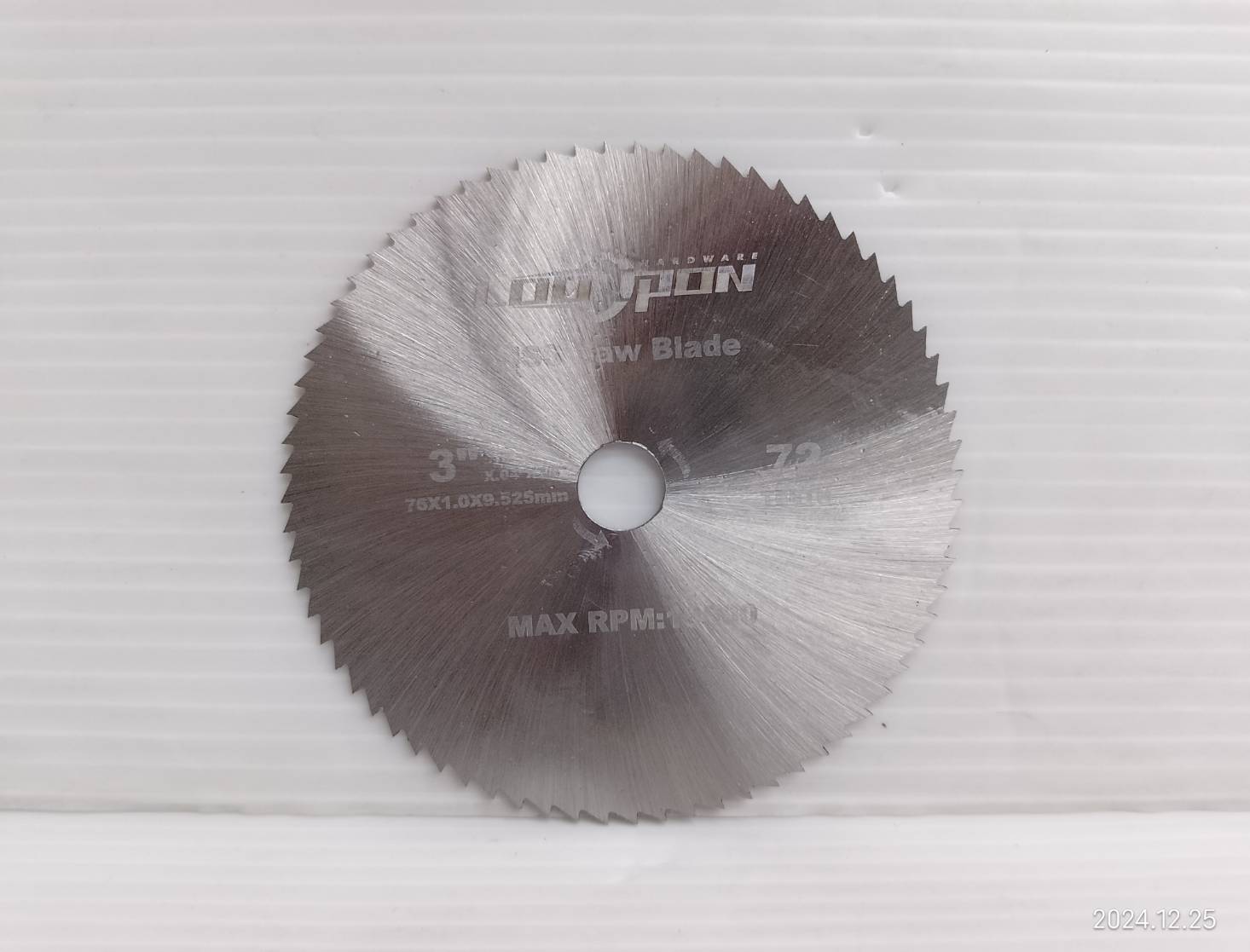 ใบเลื่อยHSS 3"x76T LOONPON 20211020