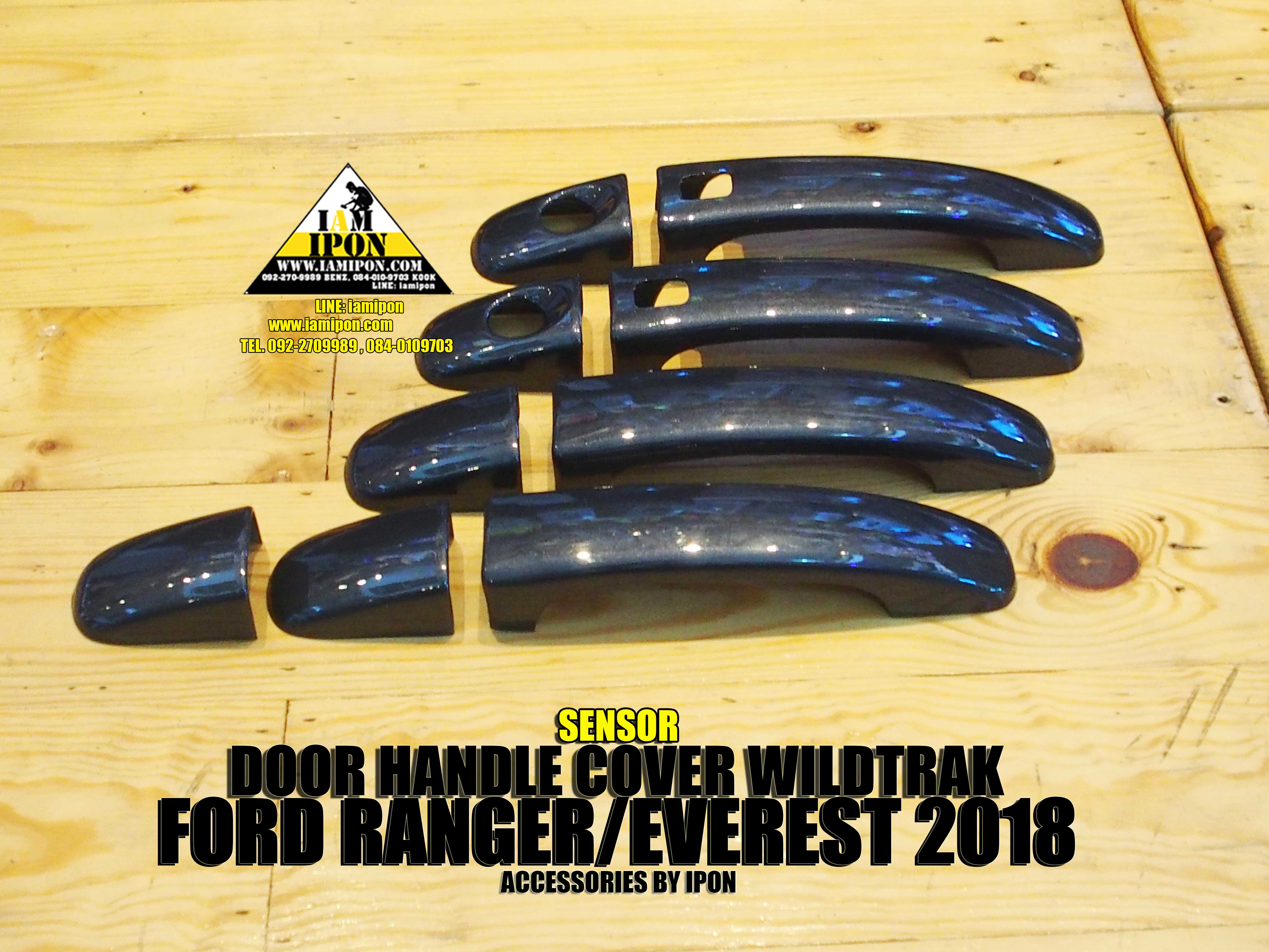 DOOR HANDLE FORD EVEREST WILDTRAK ครอบมือจับไวลด์แทรคฟอร์ดเอเวอร์เรสต์ 2018