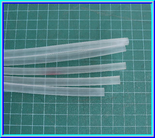 1x ท่อหด สีขาวใส ขนาด 6 มม. ยาว 1 เมตร