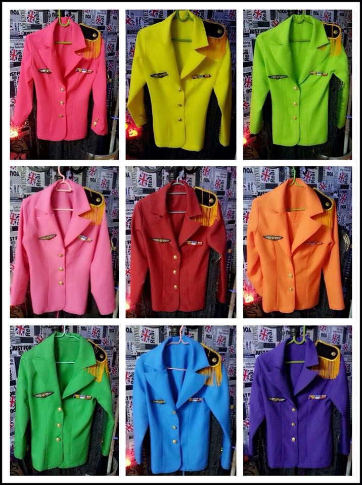 ชุดทหารเรือเกิลร์เจนเนเรชั่น แบบสีสรร / ชุดนักร้องเกาหลี / ชุดทหารหญิง /ุ ชุดอาชีพ / ชุดอาชีพในฝัน