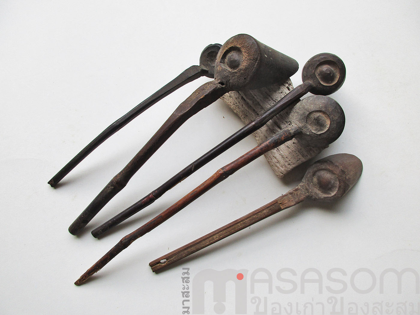 ช้อนไม้ไผ่ชาวเขาของเก่า