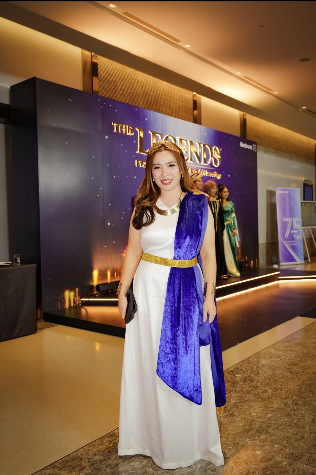 ชุดโรมันกรีกหญิง